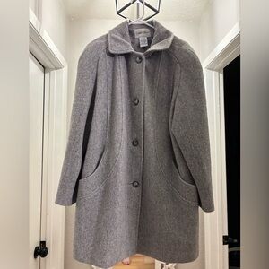Vintage Cabin Creek Wool coat size 14. Long coat